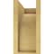 Ekena Millwork 6"W x 12"D x 12"H Classic Stockport Rough Cedar Woodgrain TimberThane Corbel, Primed Tan CORUR06X12X12STORCPR - alternate 2